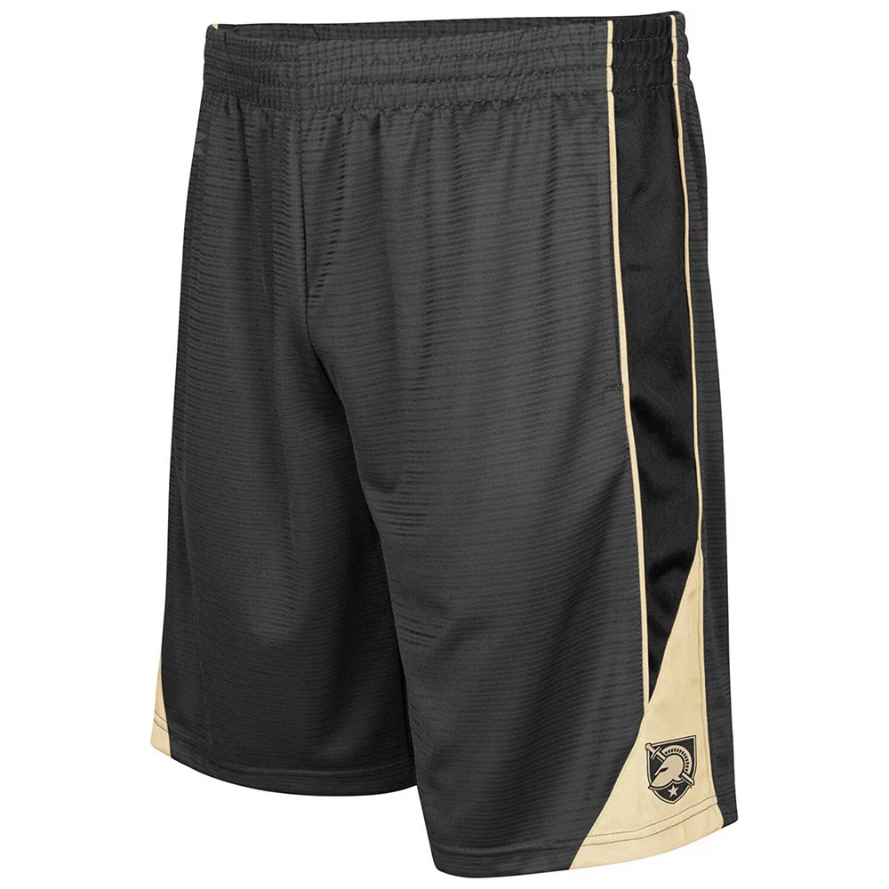 Men's Colosseum Charcoal Army Black Knights Turnover Shorts - Image 2