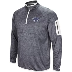 Men's Colosseum Navy Penn State Nittany Lions Amnesia Quarter-Zip Pullover Jacket