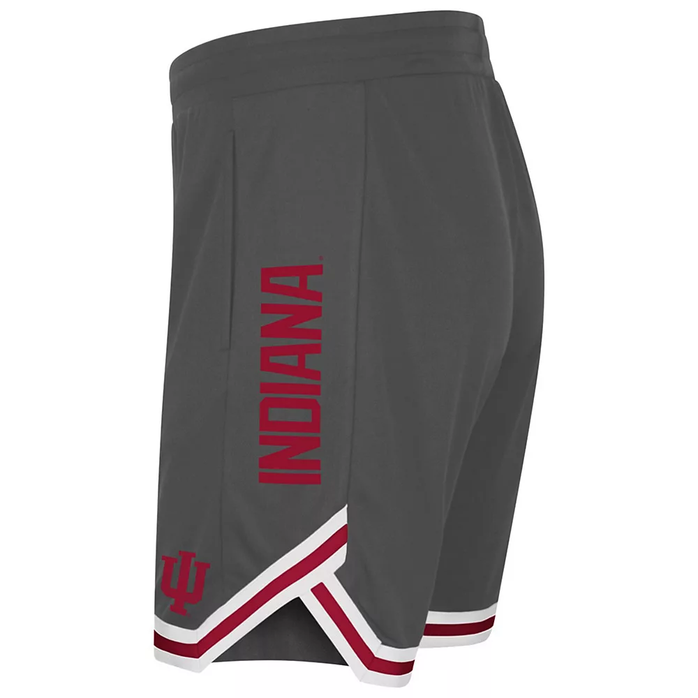 Men's Colosseum Charcoal Indiana Hoosiers Continuity Shorts - Image 3