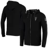Men's Colosseum Black Arizona State Sun Devils OHT Military Appreciation Waffle Full-Zip Hoodie