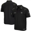 Men's Colosseum Black Auburn Tigers OHT Military Appreciation Sierra Polo