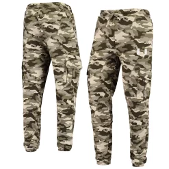 Men's Colosseum Camo Miami Hurricanes OHT Military Appreciation Code Fleece Pants