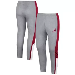 Men's Colosseum Gray Alabama Crimson Tide Up Top Pants