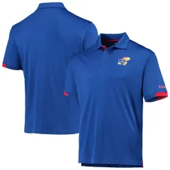 Men's Colosseum Royal Kansas Jayhawks Santry Polo