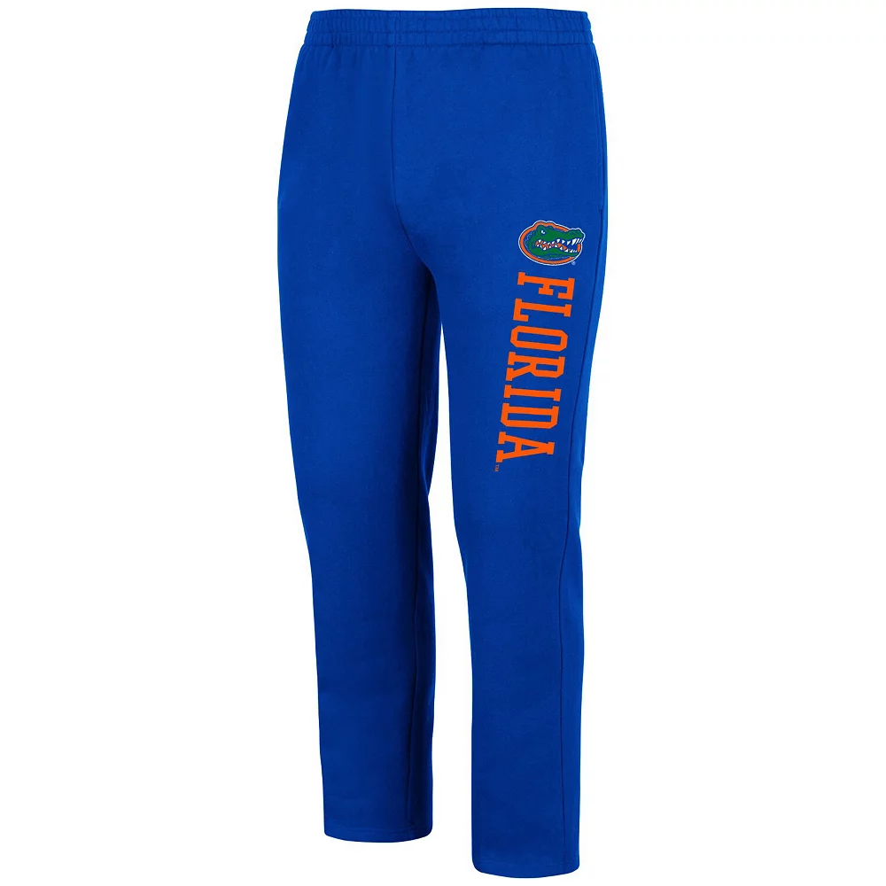 Men's Colosseum Royal Florida Gators Fleece Pants - Image 3