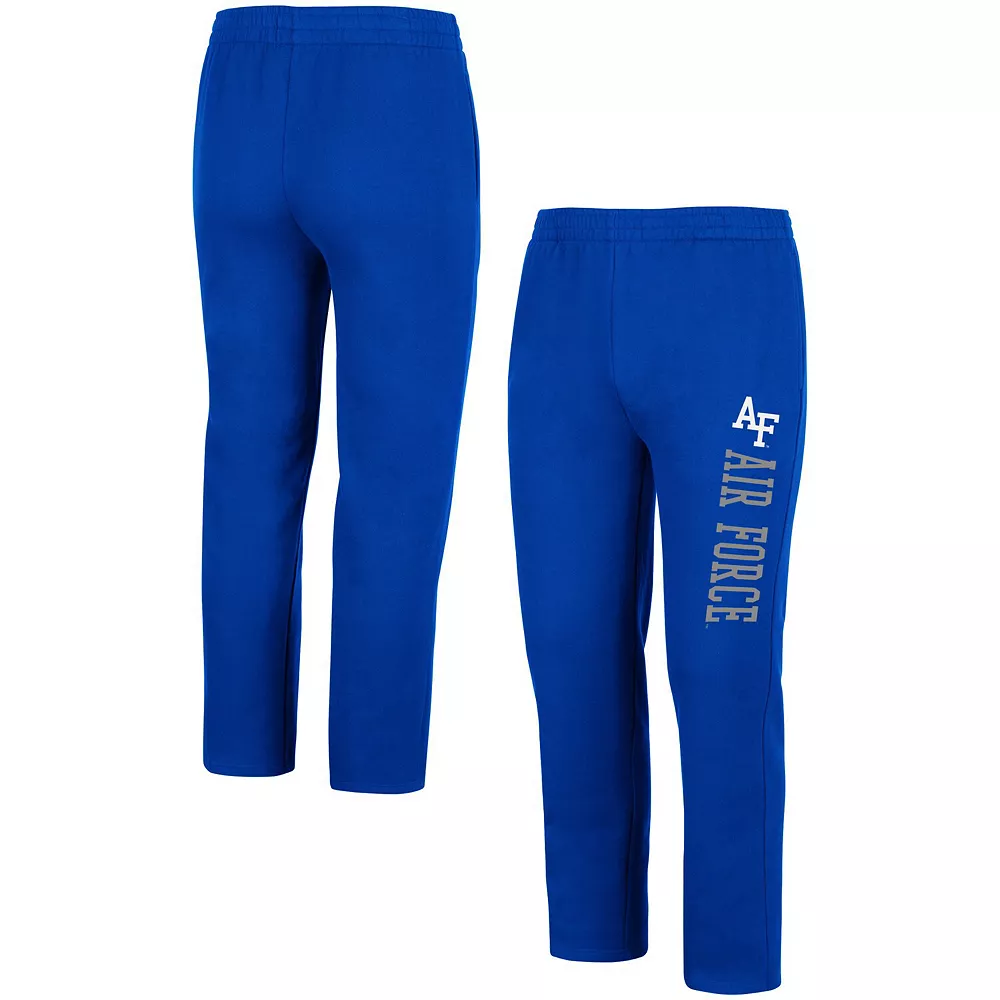 Men's Colosseum Royal Air Force Falcons Fleece Pants - Image 2