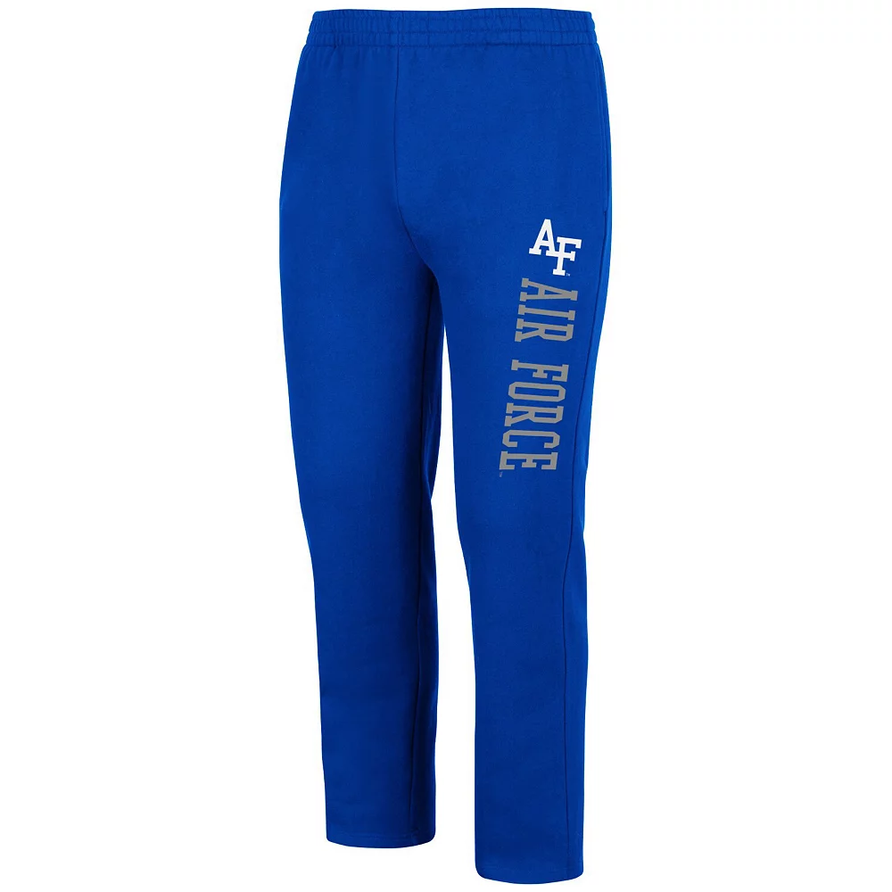 Men's Colosseum Royal Air Force Falcons Fleece Pants - Image 3