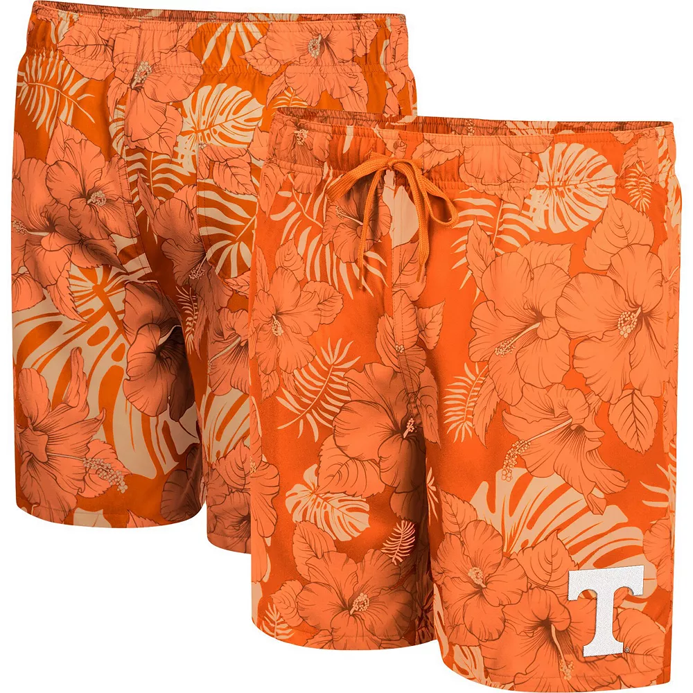 Men's Colosseum Tennessee Orange Tennessee Volunteers The Dude Swim Shorts - Image 2