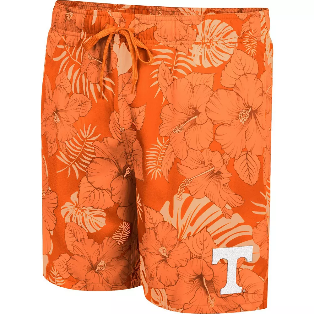 Men's Colosseum Tennessee Orange Tennessee Volunteers The Dude Swim Shorts - Image 3