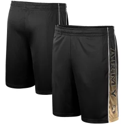 Men's Colosseum Black Army Black Knights Lazarus Shorts