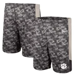 Men's Colosseum Camo Clemson Tigers OHT Military Appreciation Terminal Shorts