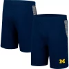 Men's Colosseum Navy Michigan Wolverines Wild Party Shorts