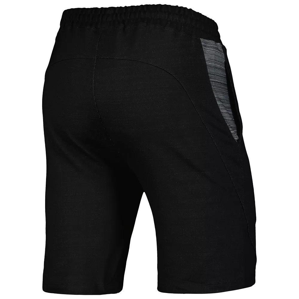 Men's Colosseum Navy Kansas Jayhawks Wild Party Shorts - Image 4