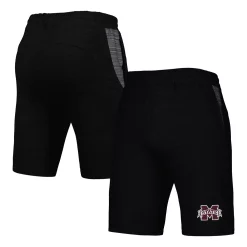 Men's Colosseum Black Mississippi State Bulldogs Wild Party Shorts