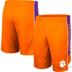 Men's Colosseum Orange Clemson Tigers Pool Time Shorts