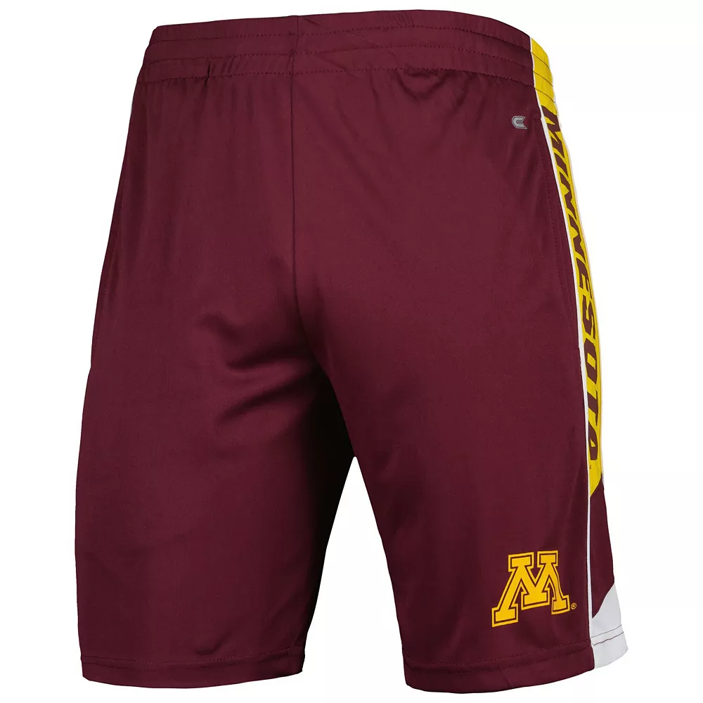 Men's Colosseum Maroon Minnesota Golden Gophers Pool Time Shorts - Image 3
