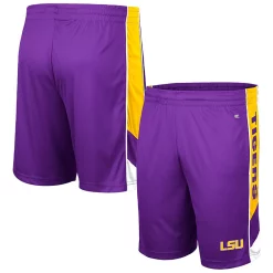 Men's Colosseum Purple LSU Tigers Pool Time Shorts