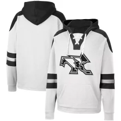 Men's Colosseum White Providence Friars Lace-Up 4.0 Pullover Hoodie