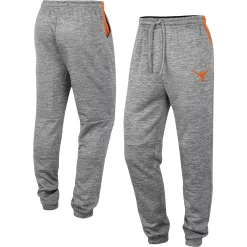 Men's Colosseum Gray Texas Longhorns Worlds to Conquer Sweatpants