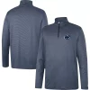 Men's Colosseum Navy Penn State Nittany Lions Logo Quarter-Zip Windshirt